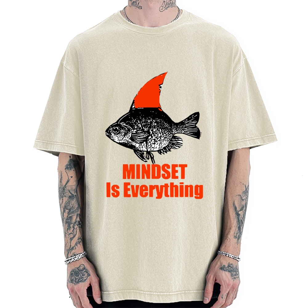 Funny Be The Shark You Want To Be Vintage Washed T-shirt