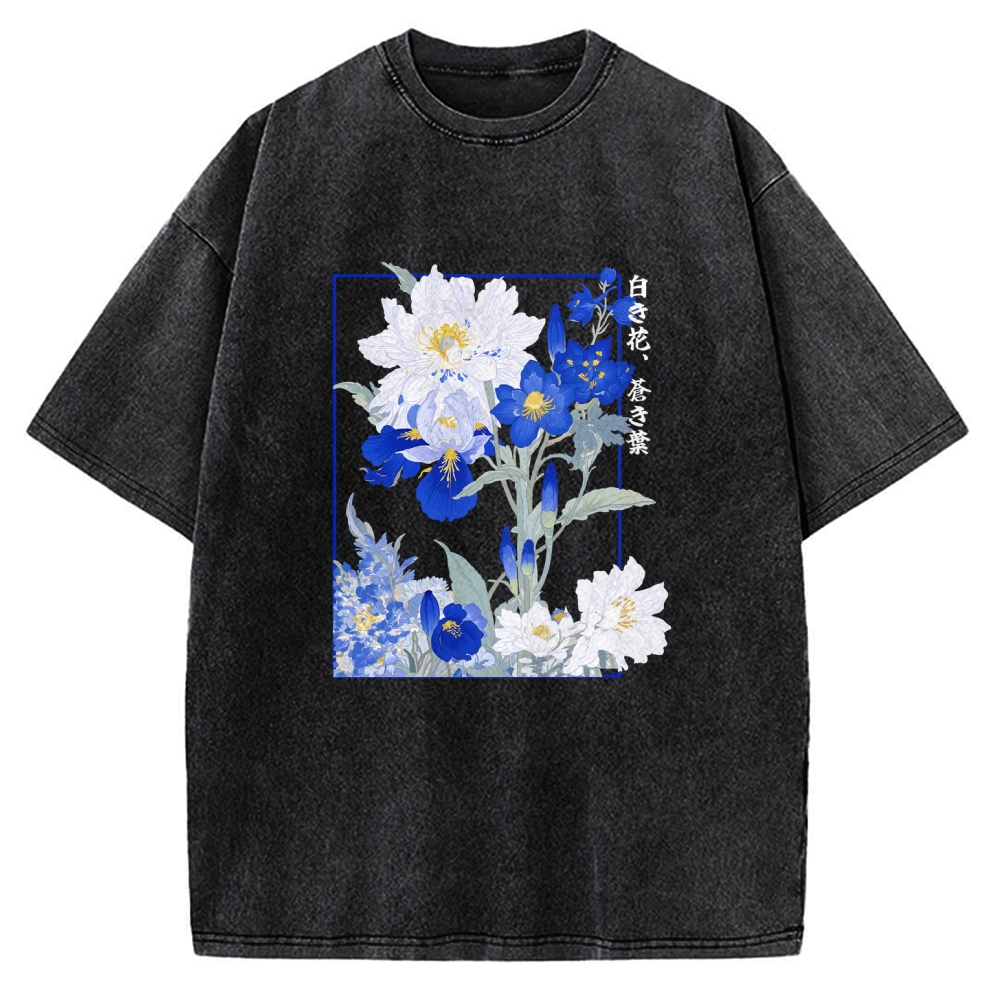 Blossoms Of The Firmament Vintage Washed T-shirt