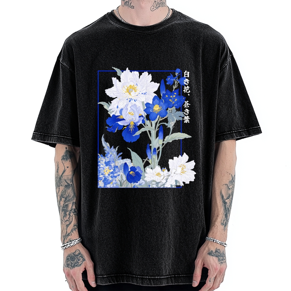 Blossoms Of The Firmament Vintage Washed T-shirt