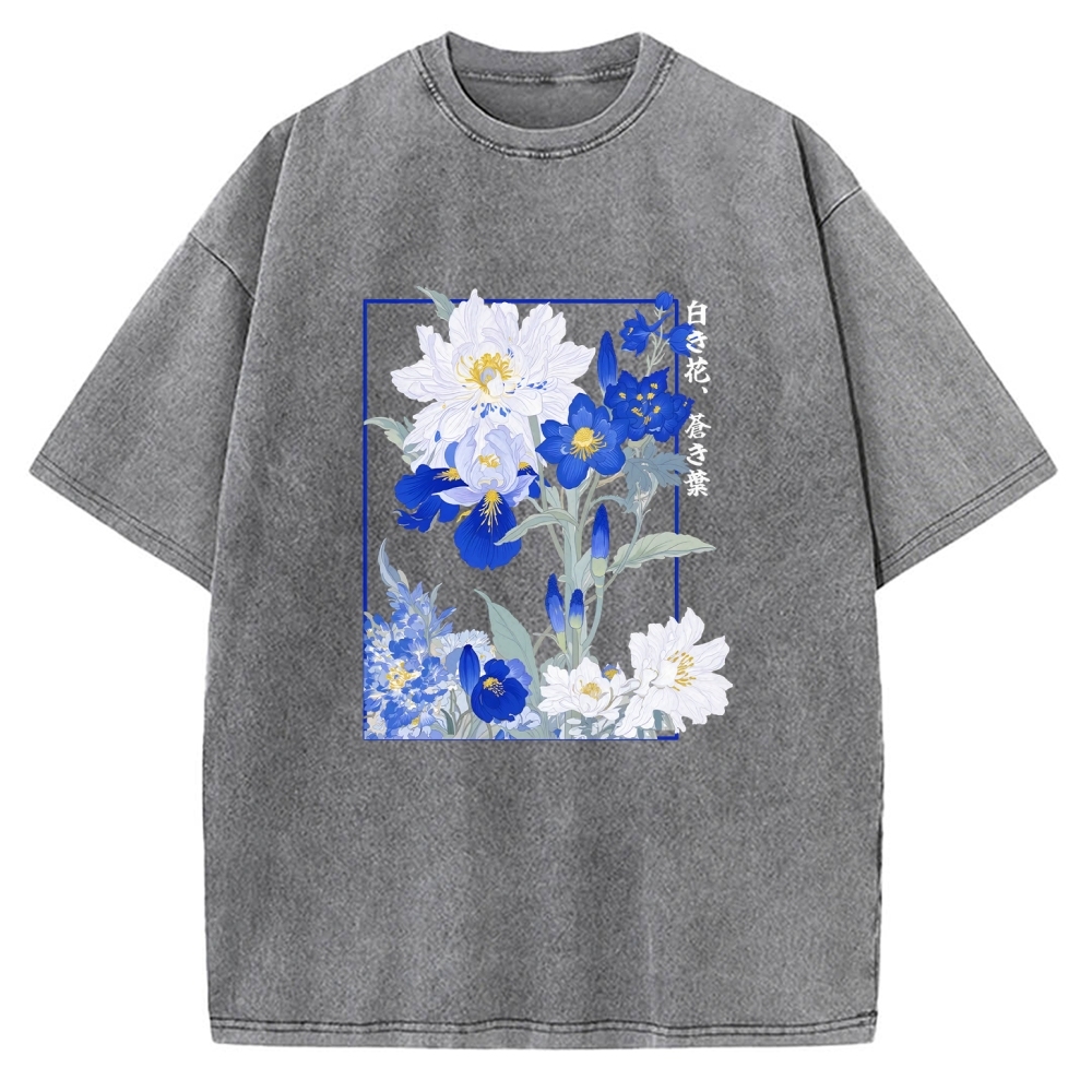 Blossoms Of The Firmament Vintage Washed T-shirt