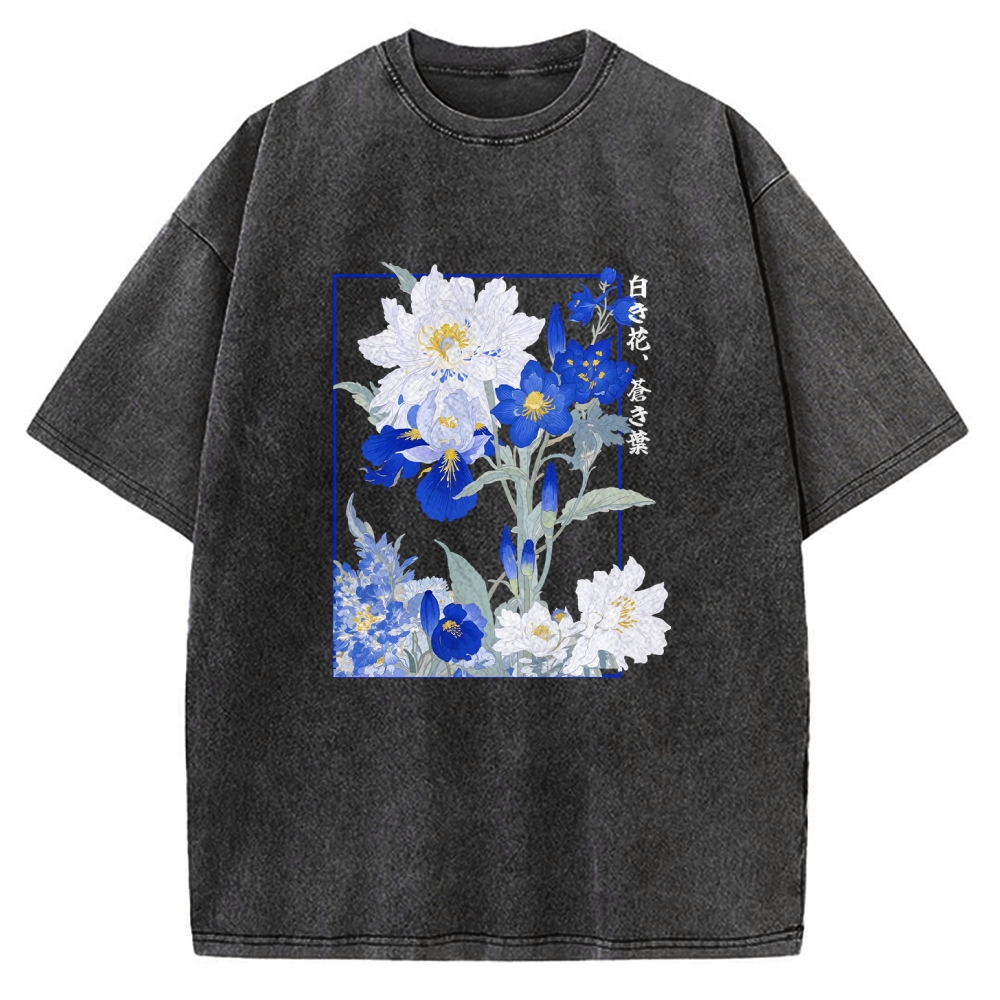 Blossoms Of The Firmament Vintage Washed T-shirt