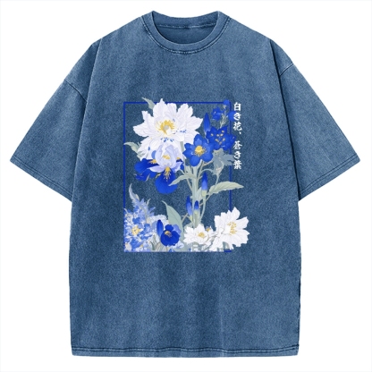 Blossoms Of The Firmament Vintage Washed T-shirt