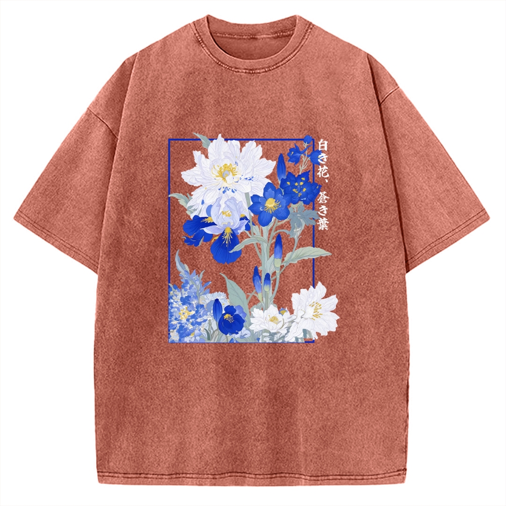 Blossoms Of The Firmament Vintage Washed T-shirt