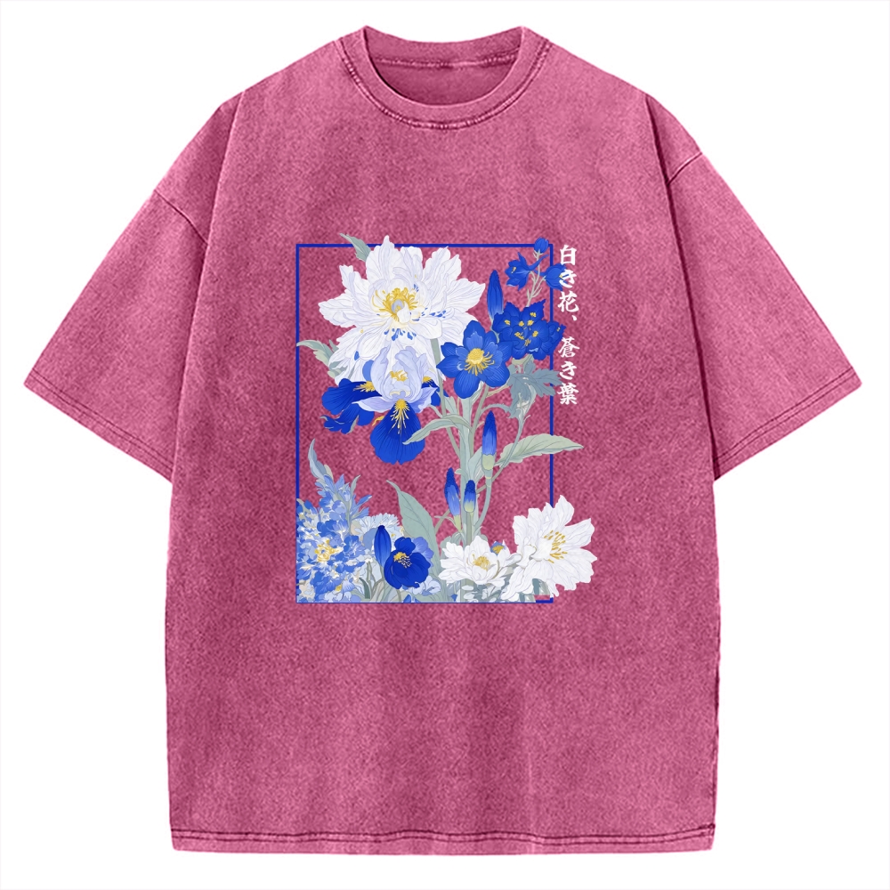 Blossoms Of The Firmament Vintage Washed T-shirt