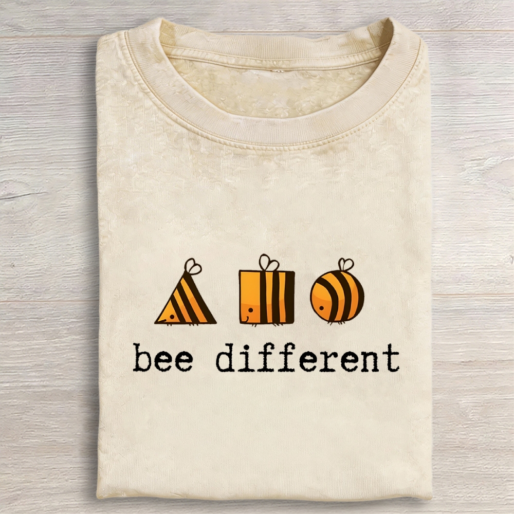 Bee Different Vintage Washed T-shirt