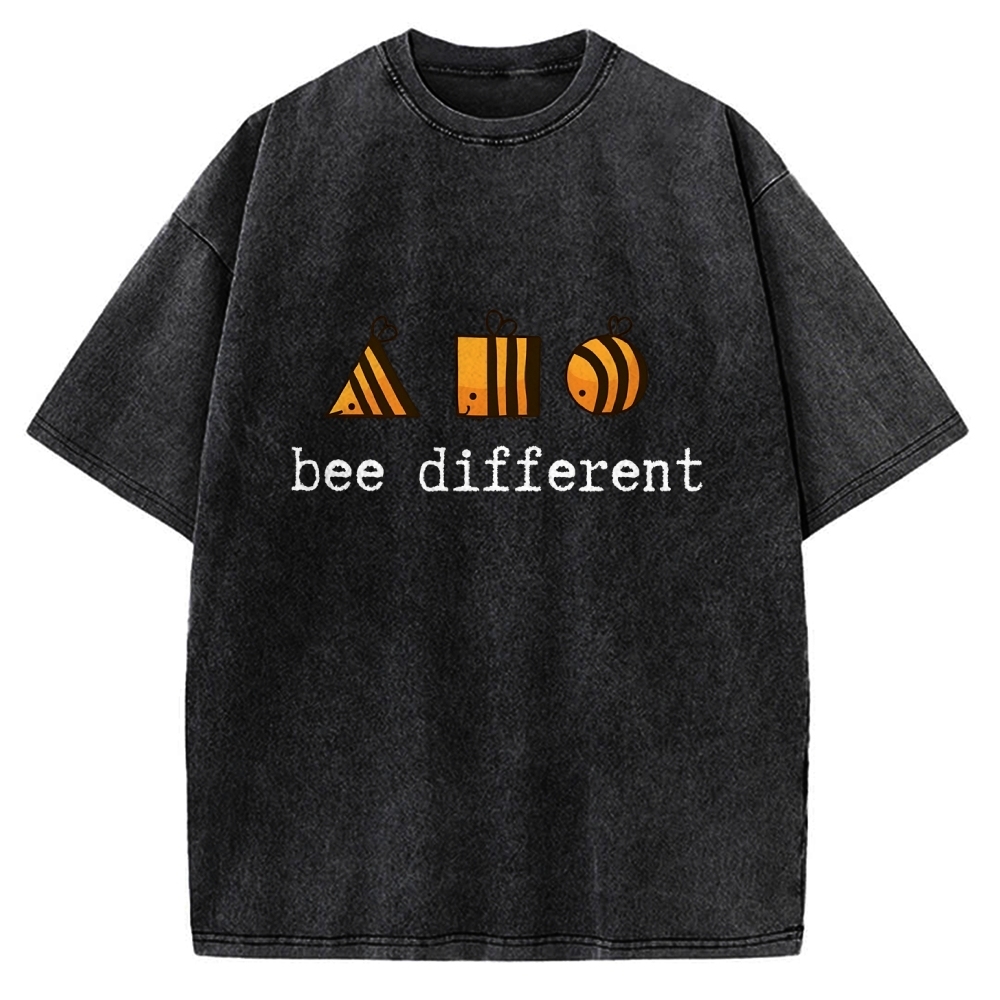 Bee Different Vintage Washed T-shirt