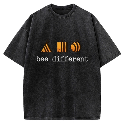 Bee Different Vintage Washed T-shirt