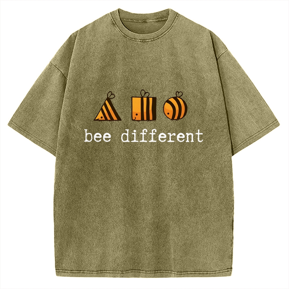 Bee Different Vintage Washed T-shirt