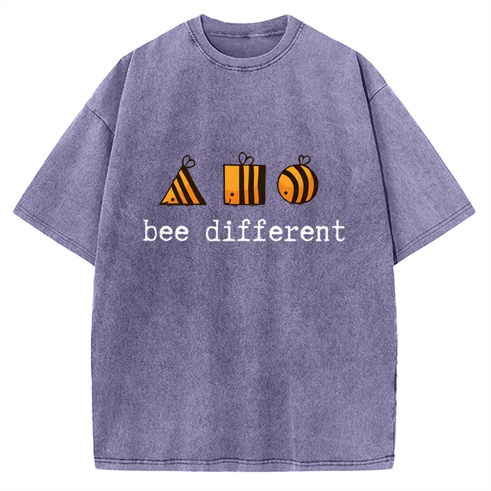 Bee Different Vintage Washed T-shirt