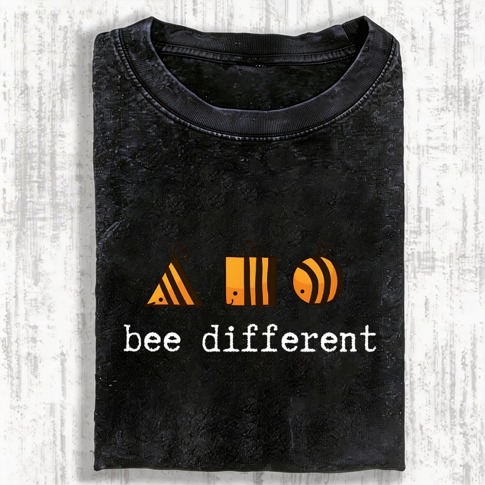 Bee Different Vintage Washed T-shirt