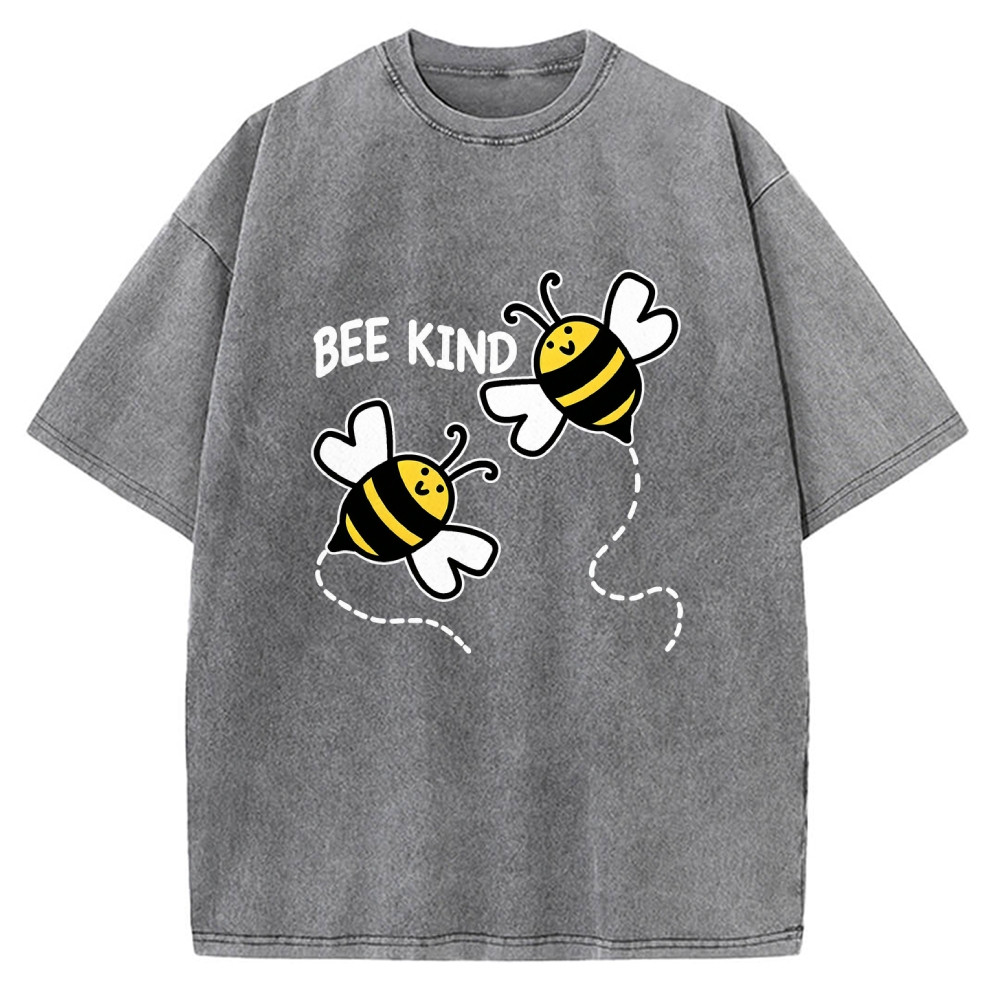 Bee Kind Vintage Washed T-shirt 2604000847