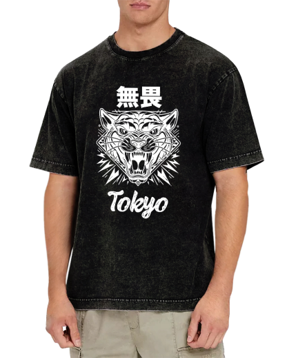 Tokyo Fearless Vintage Washed T-shirt-Zazasy