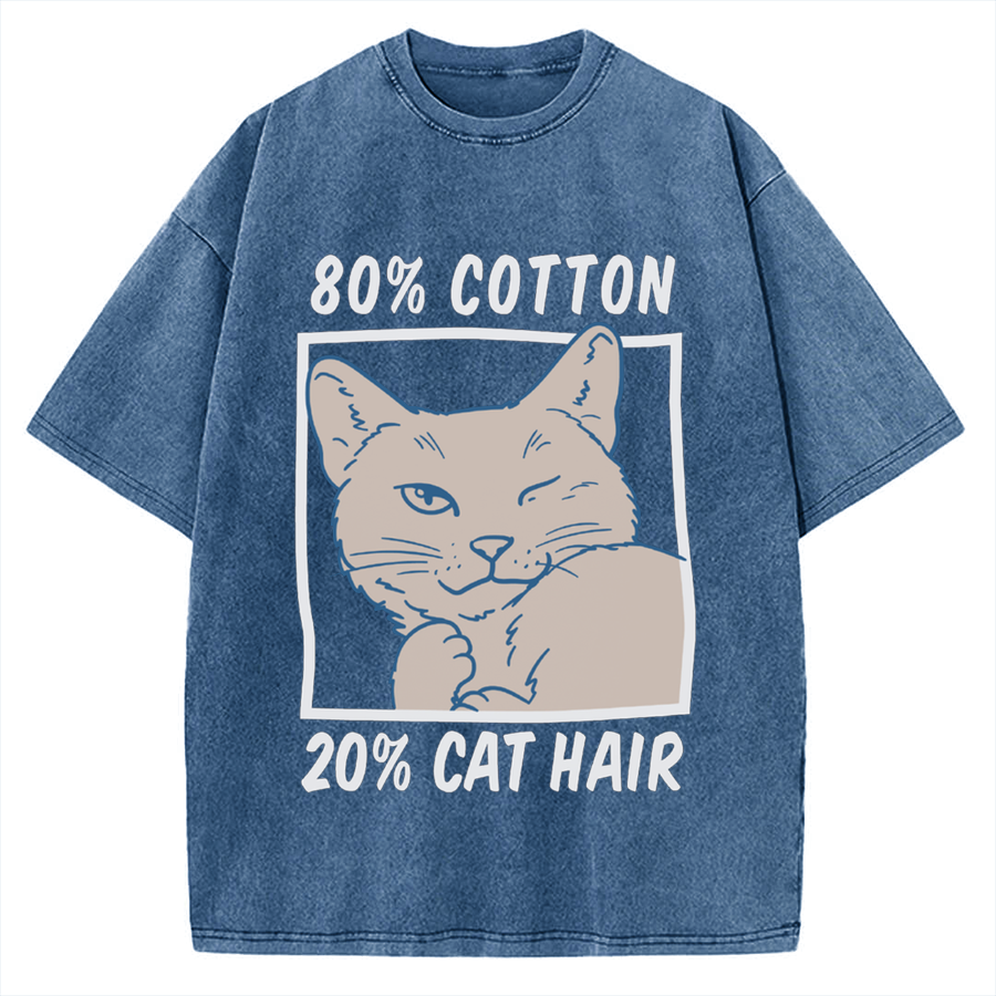 Funny Ingredient Distribution Vintage Washed T-shirt