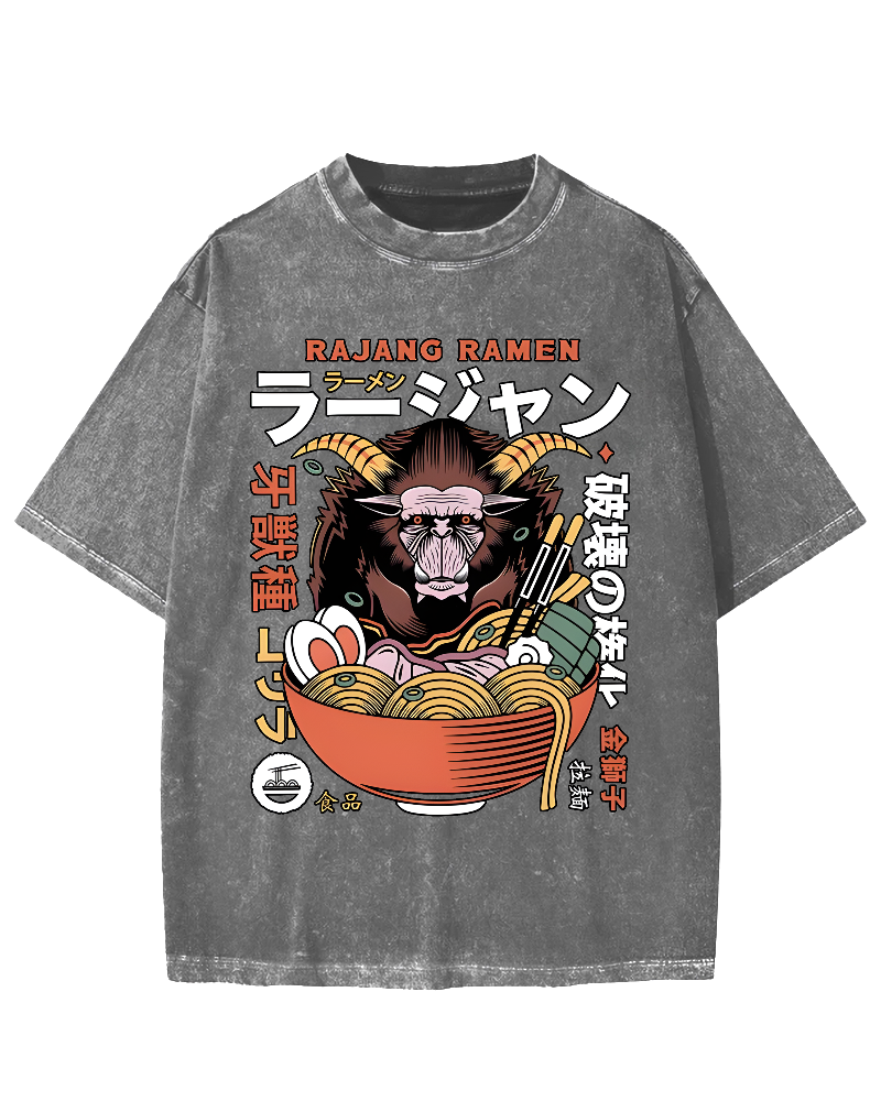 Rajang Ramen Vintage Washed T-shirt