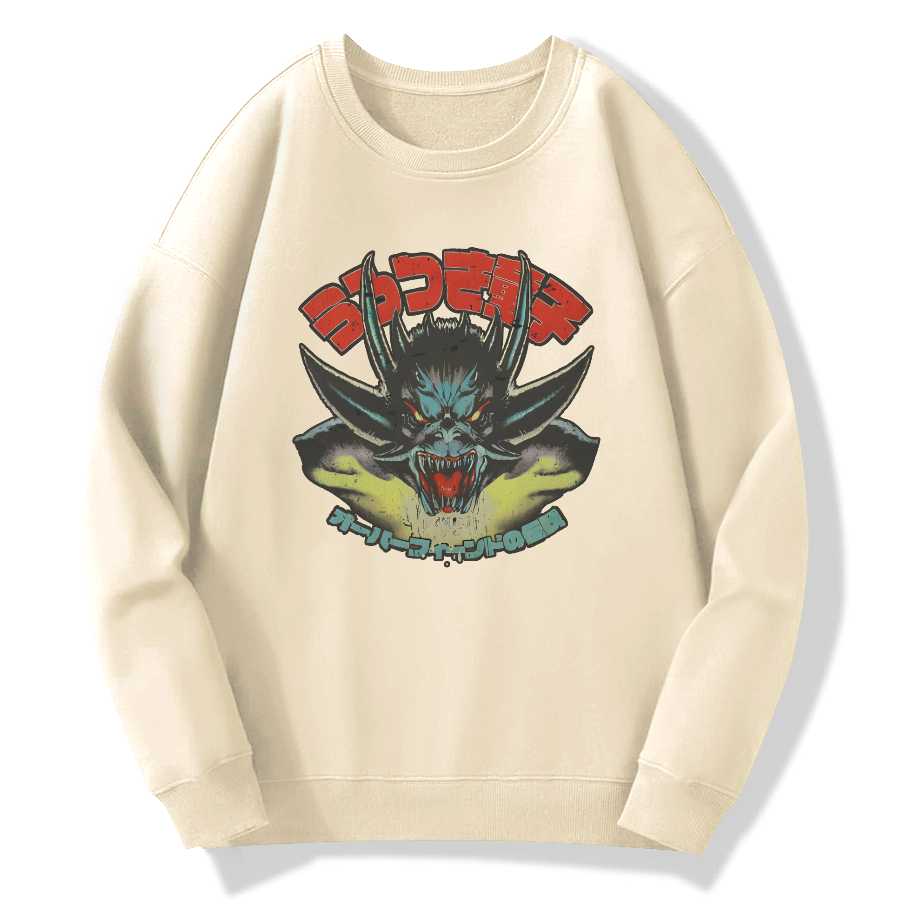 Yuyue Daosi Demon 1985 Cotton Pullover Sweatshirt