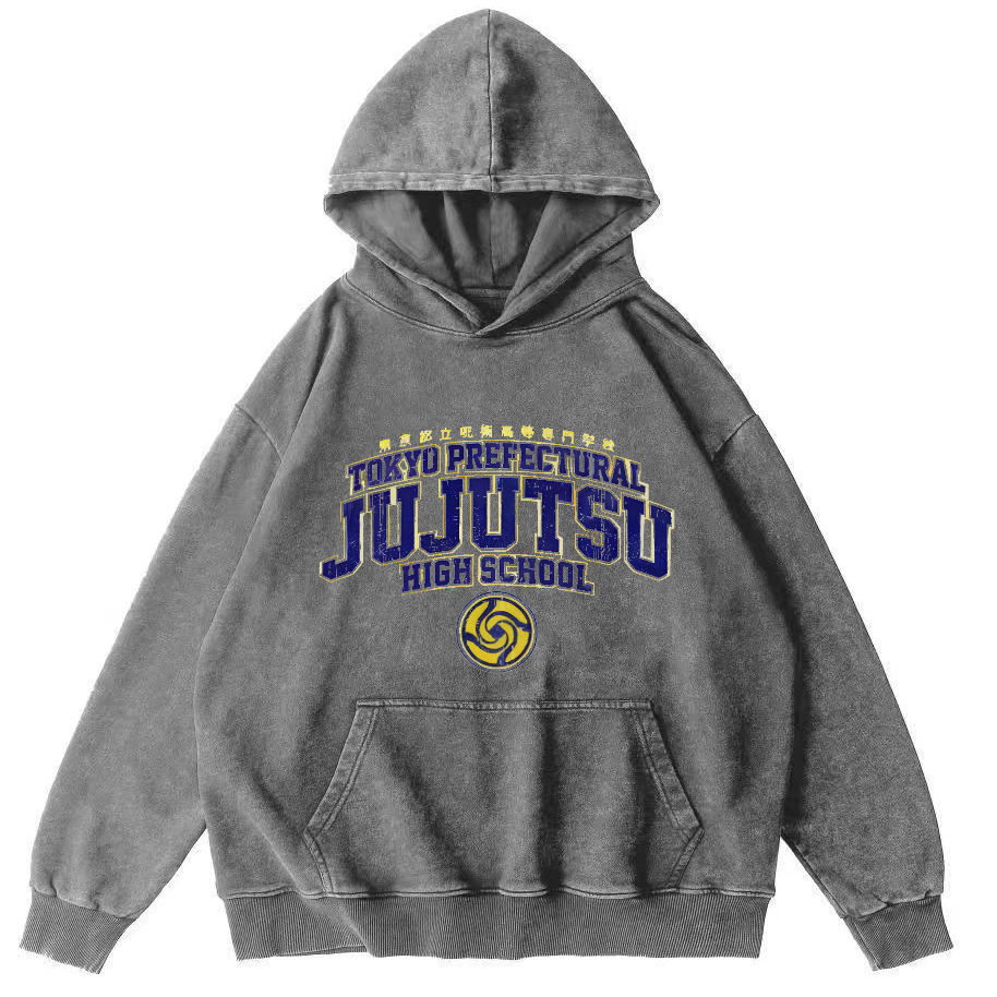 Tokyo Metropolitan University of Science and Technology Vintage Washed Hoodie-Zazasy
