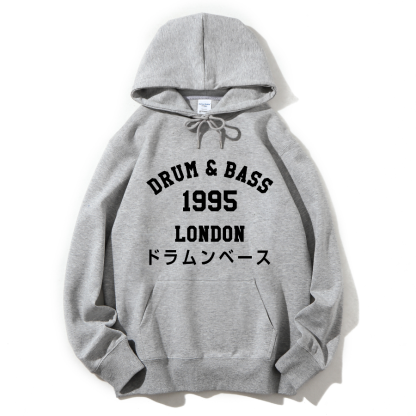 Drum & Bass 1995 Cotton Hoodie