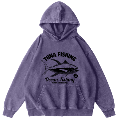 Tuna Japanese washed hoodie-Zazasy
