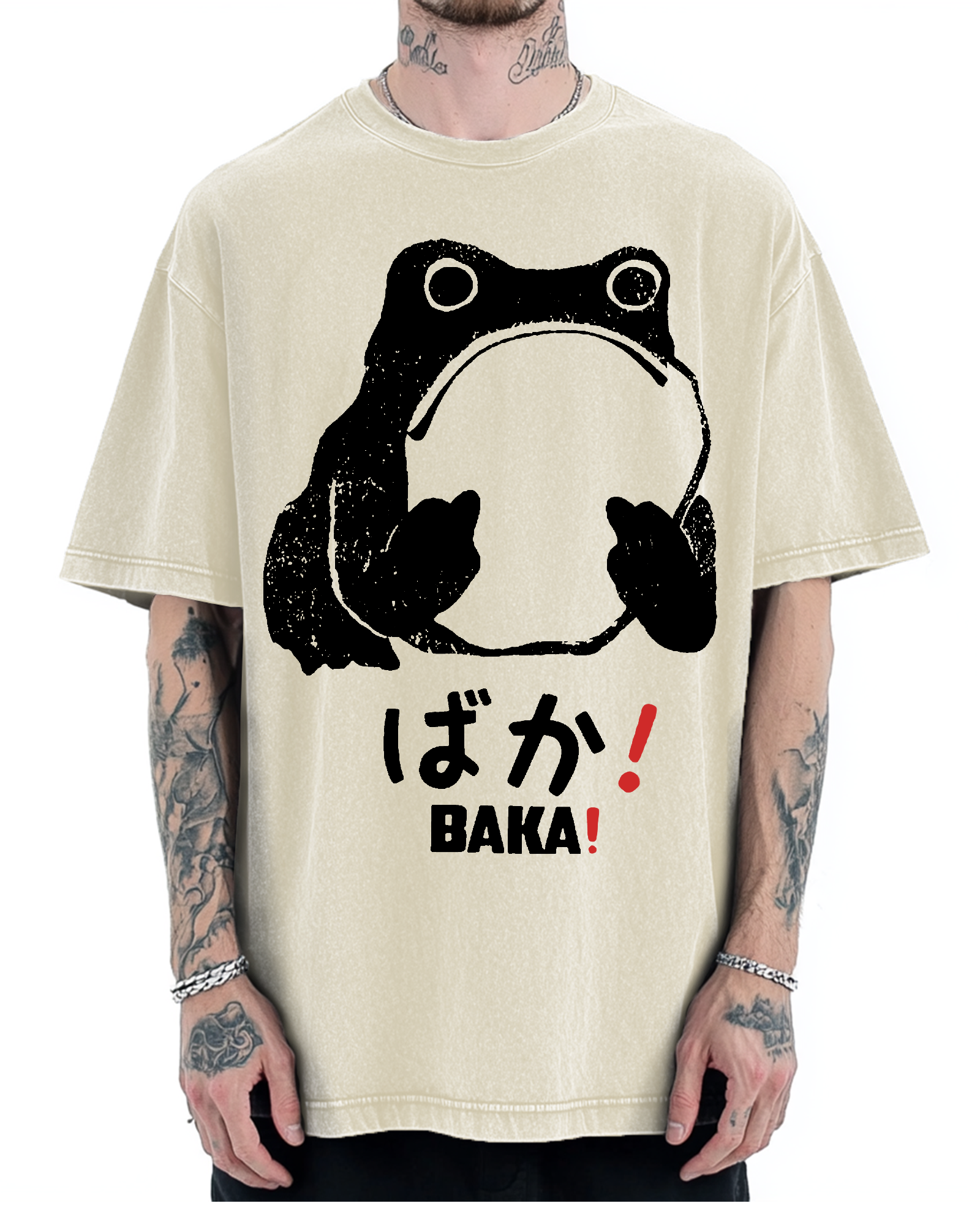 Stupid Frog Vintage Washed T-shirt