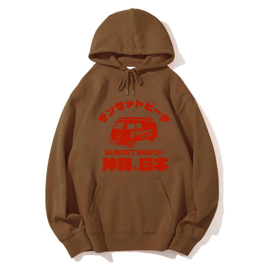 okinawa island Cotton Hoodie