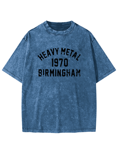 Birmingham Heavy Metal Vintage Washed T-shirt