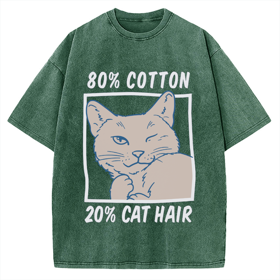 Funny Ingredient Distribution Vintage Washed T-shirt