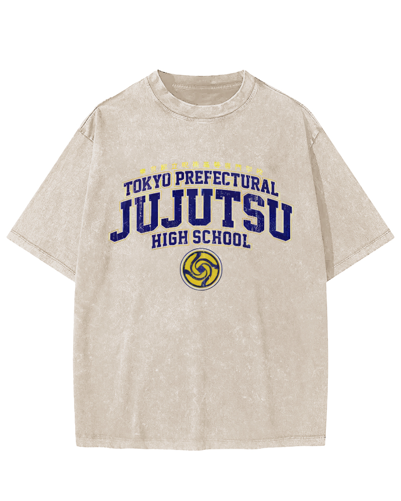 Tokyo Metropolitan University of Science and Technology Vintage Washed T-shirt-Zazasy