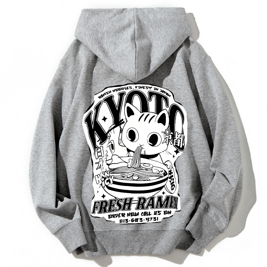 Kyoto Ramen Cotton Hoodie