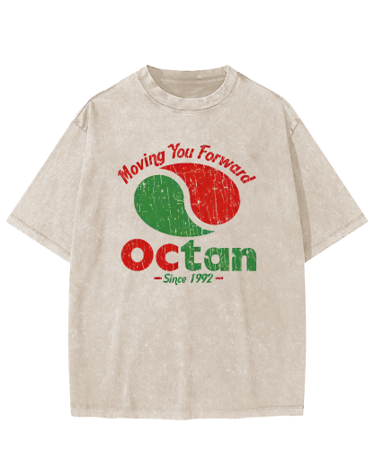 OCTAM SINCE 1992 Vintage Washed T-shirt