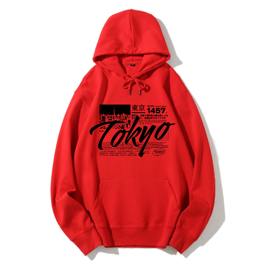 Tokyo, Japan Cotton Hoodie