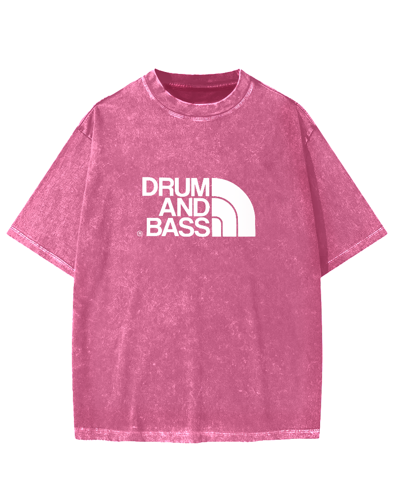 Drum & Bass Vintage Washed T-shirt