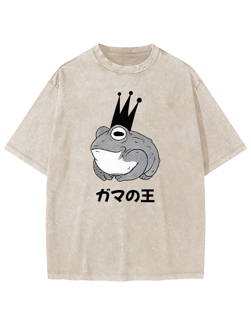 Toad King Vintage Washed T-shirt