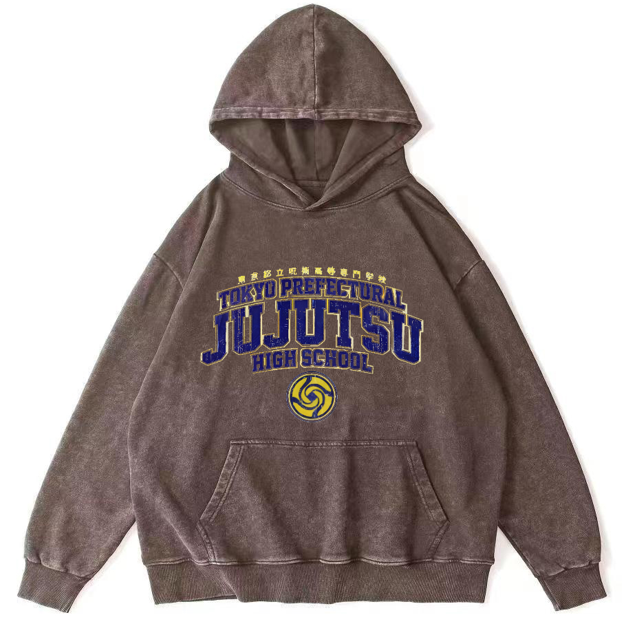 Tokyo Metropolitan University of Science and Technology Vintage Washed Hoodie-Zazasy