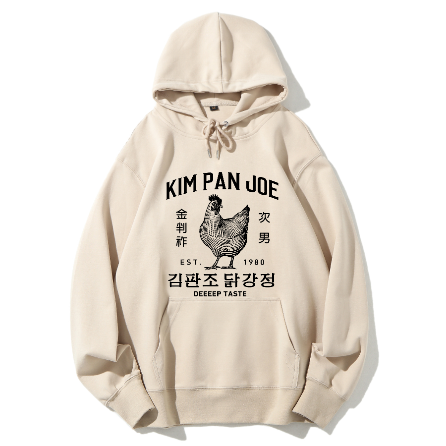 KIM PAN JOE Japanese Style Cotton Hoodie