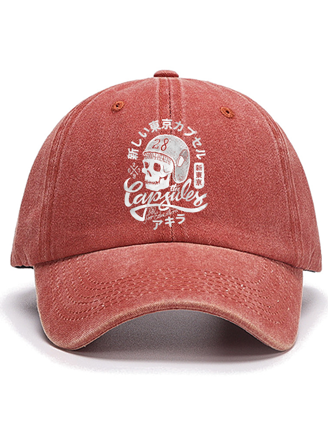 Tokyo Motorcycle Helmet Cotton Hat-Zazasy