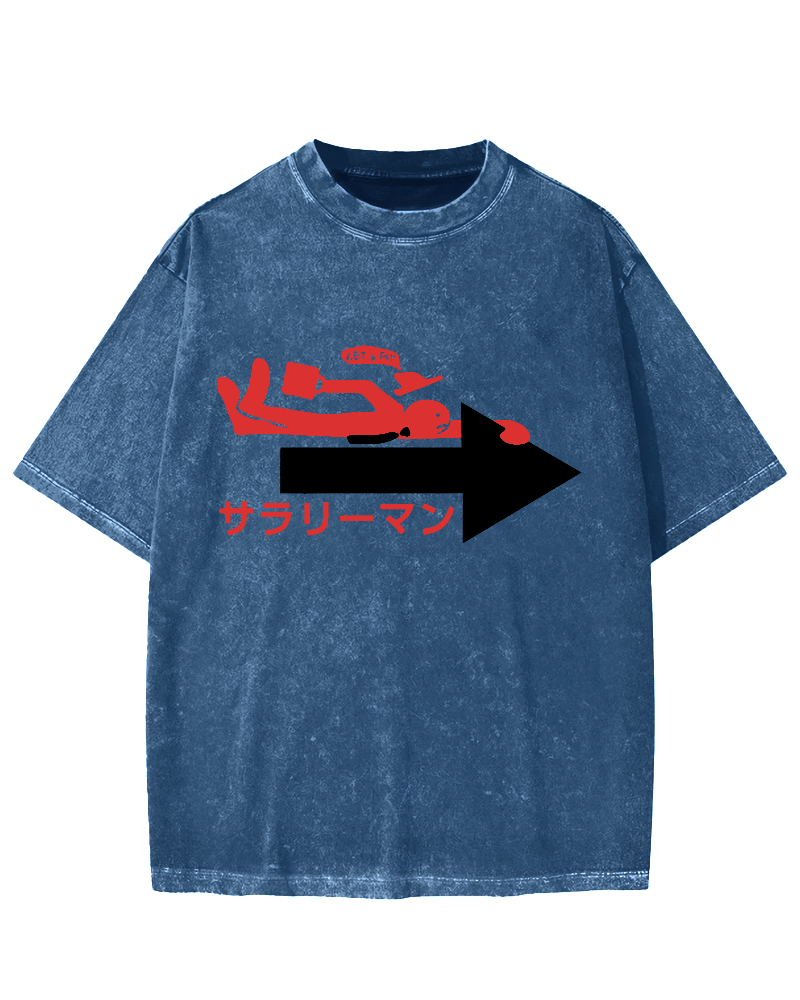 Salaryman Vintage Washed T-shirt