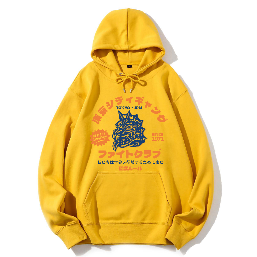 Tokyo Retro Japan Cotton Hoodie