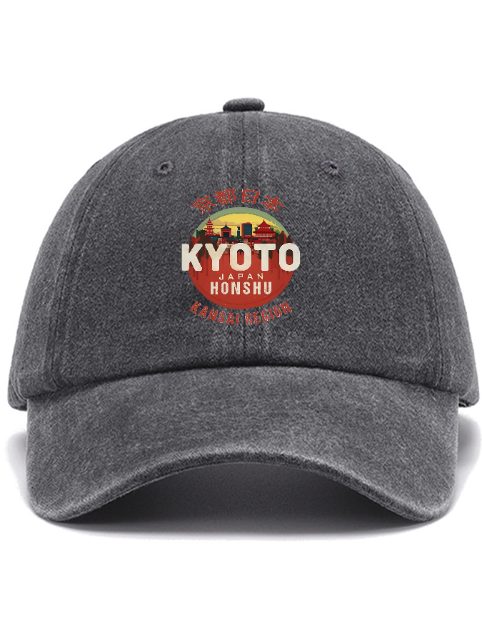 Kyoto, Japan Cotton Hat-Zazasy