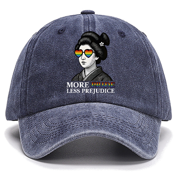Geisha Wearing Sunglasses Cotton Hat