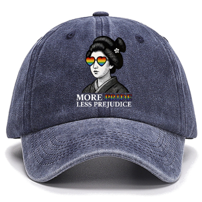 Geisha Wearing Sunglasses Cotton Hat