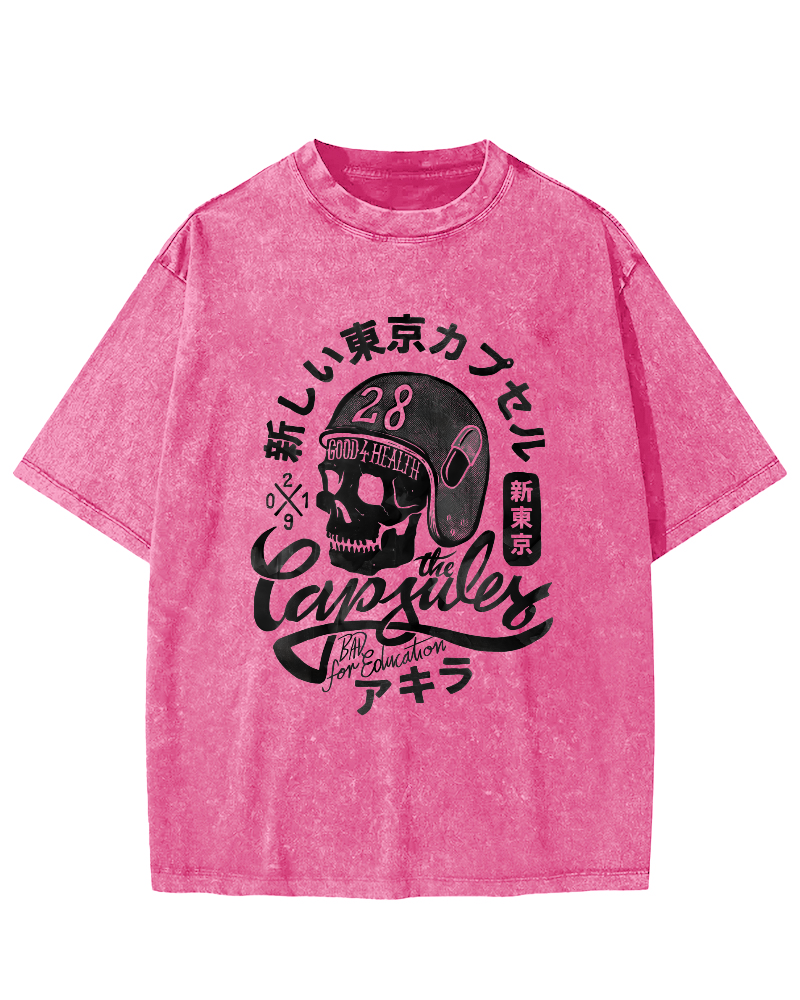 Tokyo Locomotive Company, Japan Vintage Distressed T-shirt-Zazasy