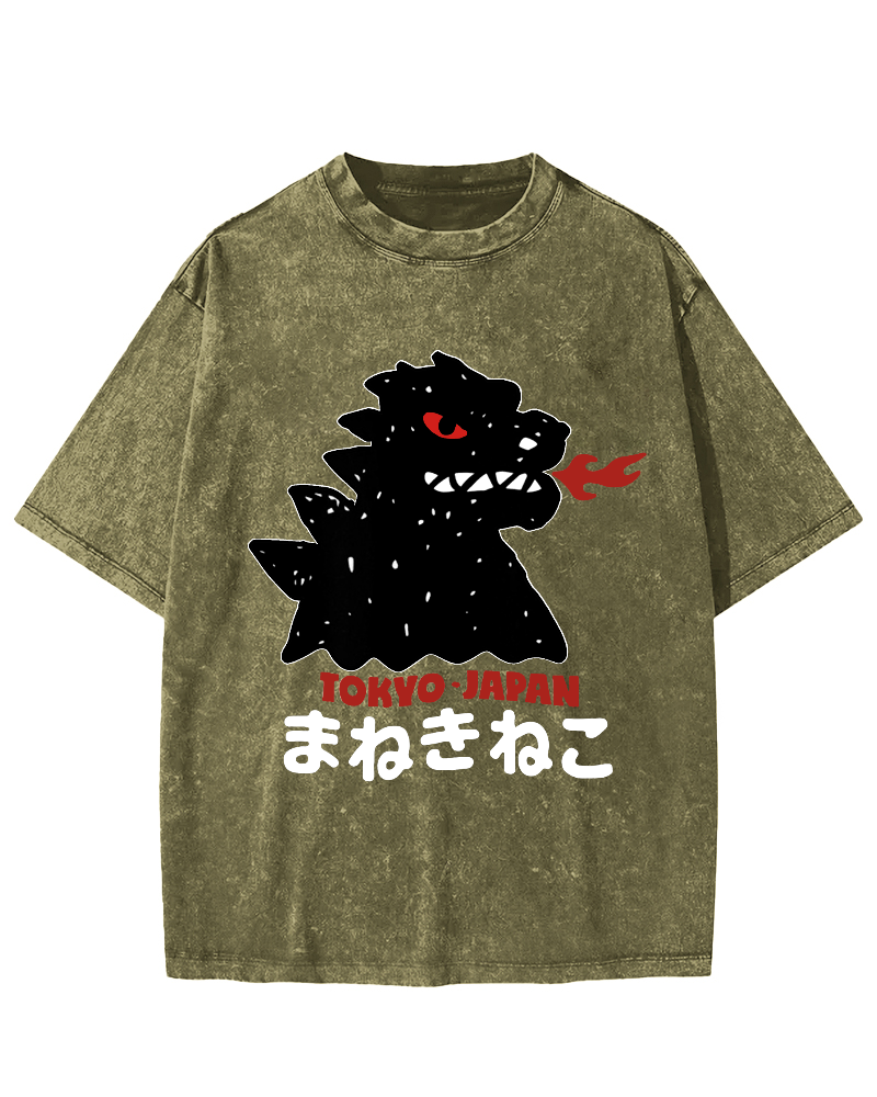 Lucky Monster Vintage Washed T-shirt