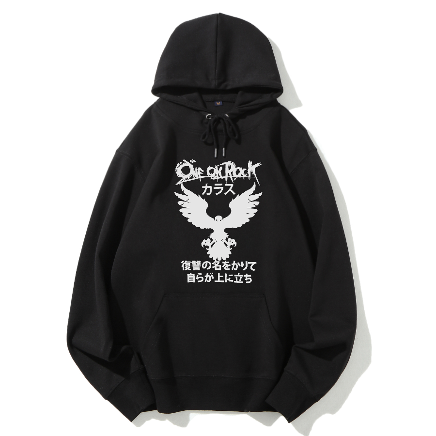 Japanese retro style Cotton Hoodie