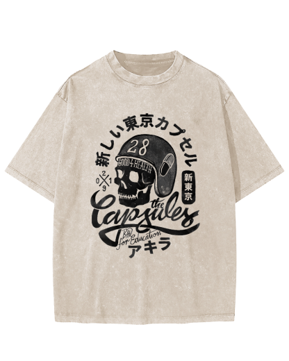 Tokyo Locomotive Company, Japan Vintage Distressed T-shirt-Zazasy