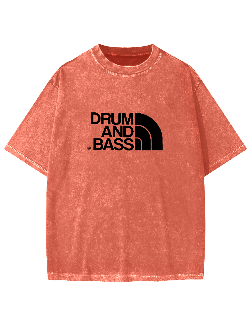 Drum & Bass Vintage Washed T-shirt