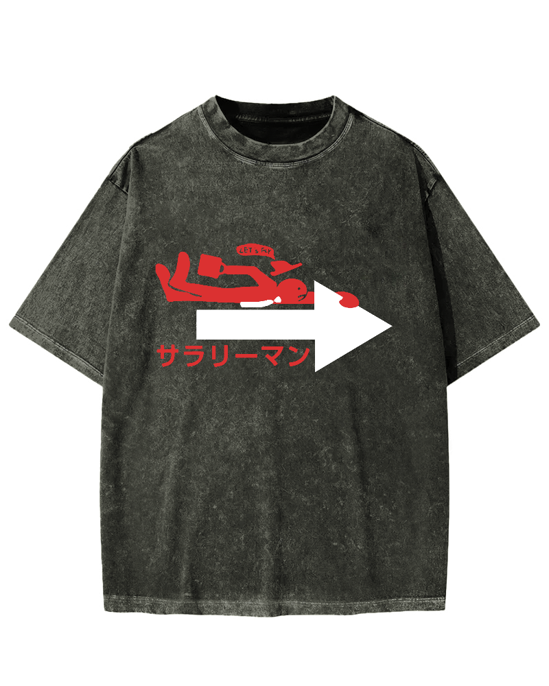 Salaryman Vintage Washed T-shirt