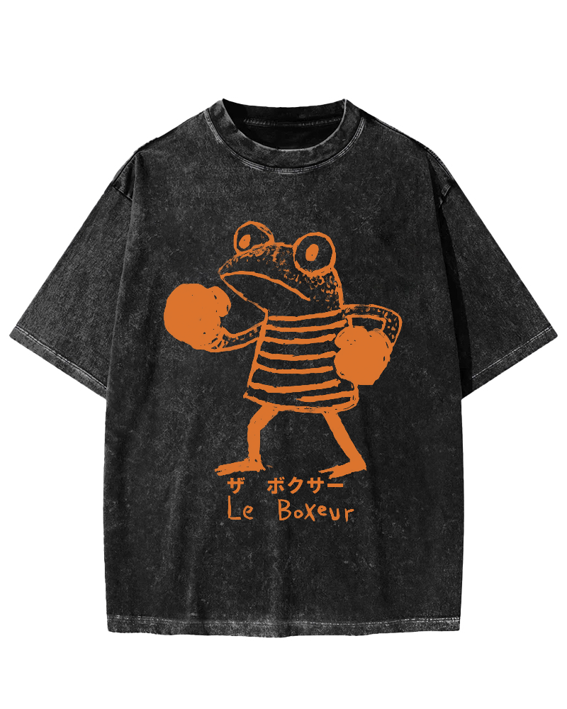The Frog Boxer Vintage Washed T-shirt