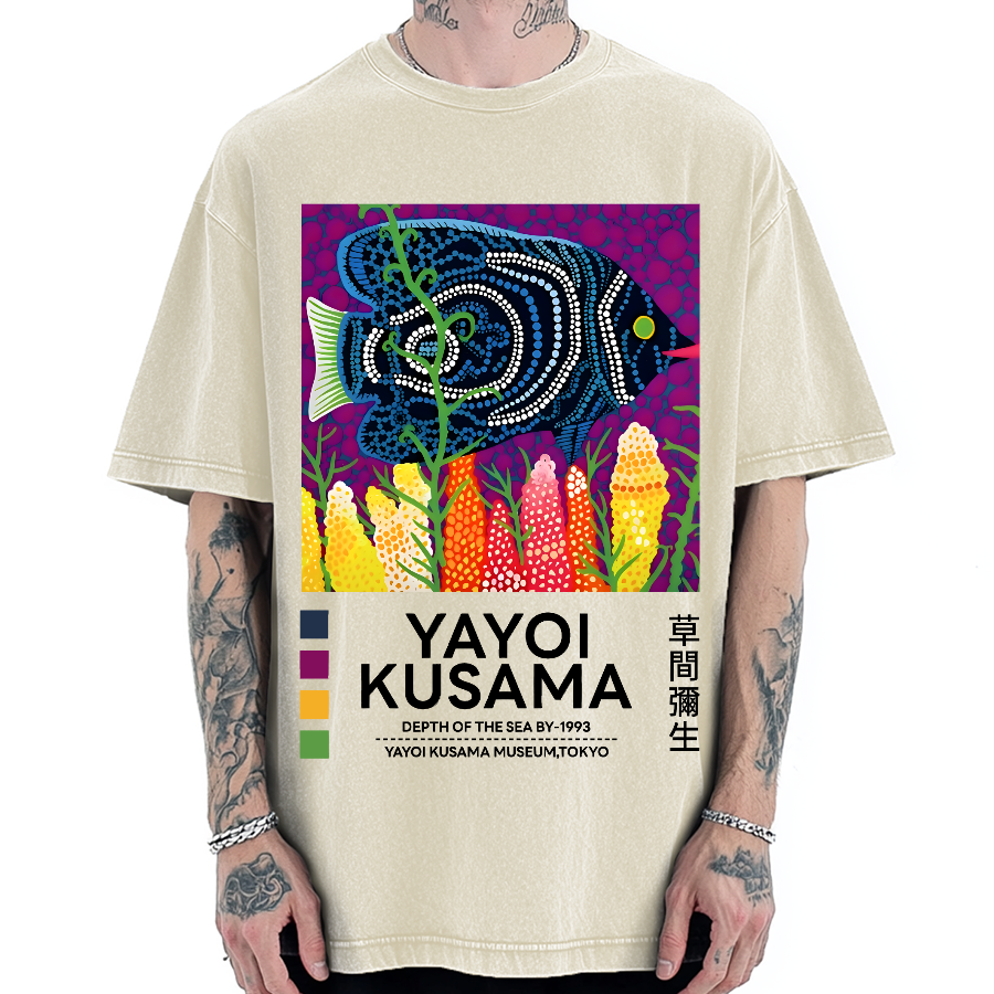Yayoi Kusama Vintage Vintage Washed T-shirt