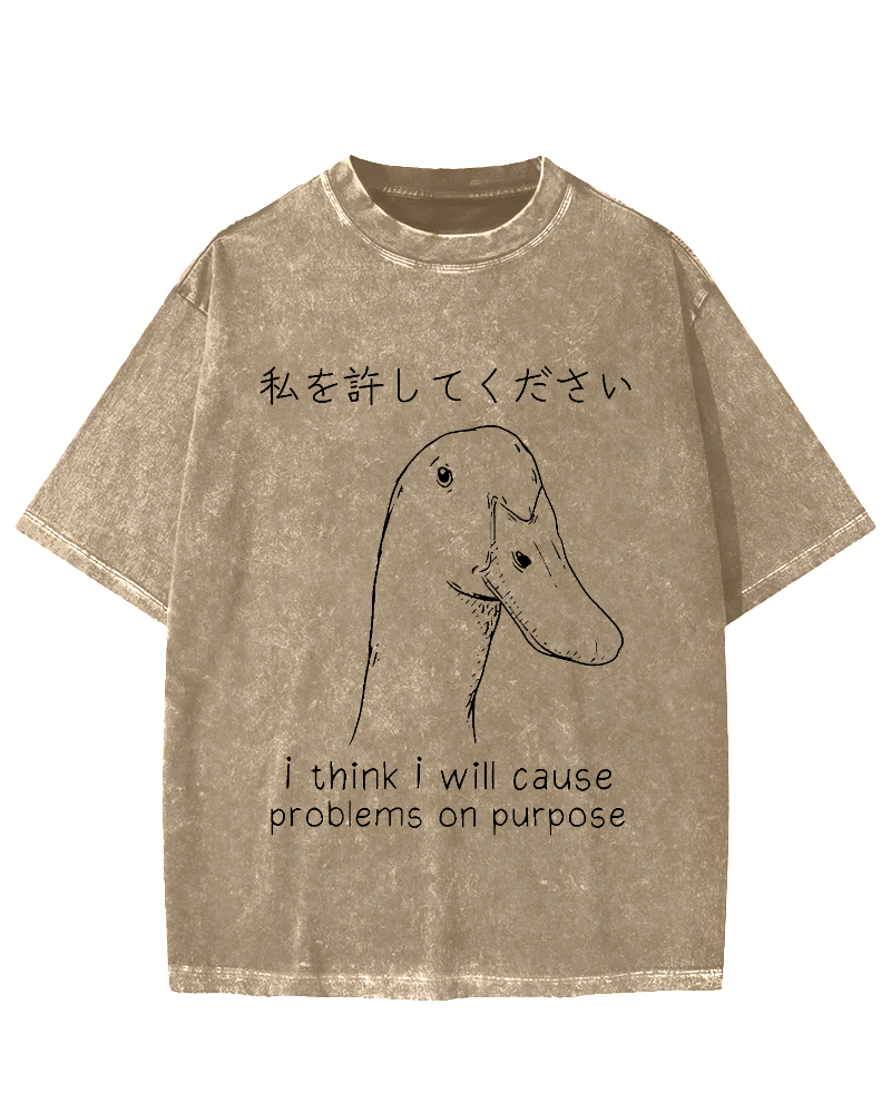Stupid Goose Vintage Washed T-shirt