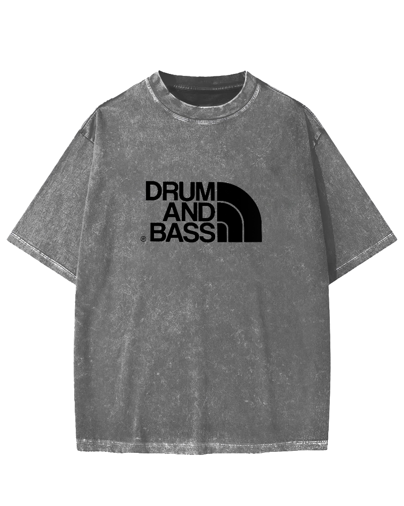Drum & Bass Vintage Washed T-shirt
